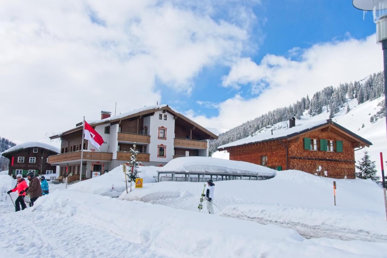 Gasthaus & Pension Alphorn Lech am Arlberg Exterior foto